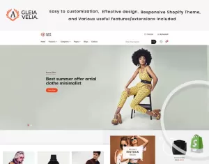 A Gelia Velia - The Fashion Shopify Theme - TemplateMonster
