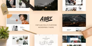 Abby – Vintage Multi-purpose WordPress Theme