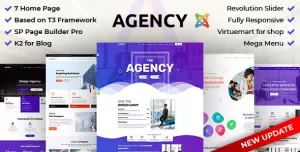 Agency: Multipurpose Joomla Website Template Using Framework