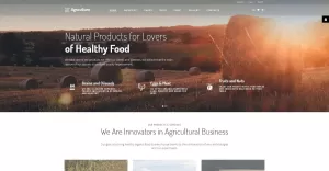 Agriculture - Natural Farming Clean Joomla Template