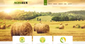 Agriculture Responsive Joomla Template - TemplateMonster