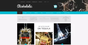 Alcoholic Beverages Store PrestaShop Theme - TemplateMonster