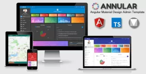 Annular - Angular 17 Material Design Admin Template