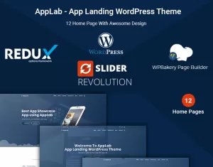 AppLab - App Landing WordPress Theme - TemplateMonster