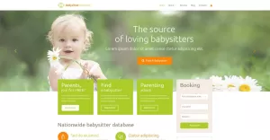 Babysitter Directory WordPress Theme - TemplateMonster