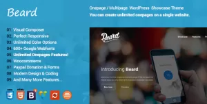 Beard - Onepage WordPress