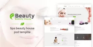 Beautyhouse - Health & Beauty PSD Template