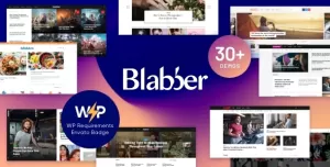 Blabber  All-in-One Elementor Blog & News Magazine WordPress Theme + RTL
