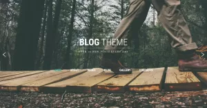 Blog Theme Joomla Template