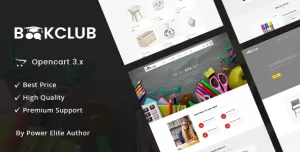 Book Club - Multipurpose OpenCart 3 Theme