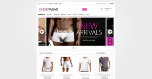 Brand Underwear VirtueMart Template