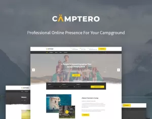 Camping WordPress Thema - Camptero