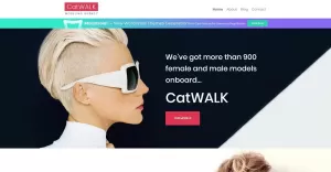 Catwalk - Fashion Modeling Agency Responsive WordPress Theme