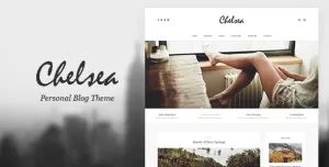 Chelsea - Personal Blog PSD Template for Travelers and Dreamers