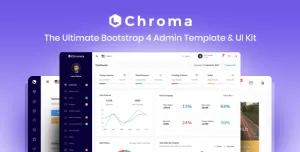 Chroma Bootstrap 4 Admin Template