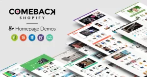 Comeback - Advanced Shopify Theme Option  Drag and Drop Page Builders