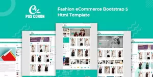 Coron - Fashion Clothing eCommerce Website Template