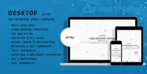 Desktop  Creative Multipurpose HTML5 Template