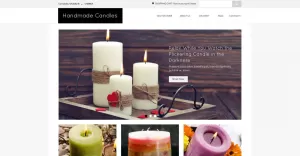 DIY Candles Spot VirtueMart Template - TemplateMonster