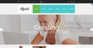 Djuci - Web Design Agency Joomla Template - TemplateMonster