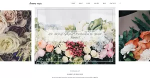 Donna Rosa - Sophisticated Florist Agency Joomla Template