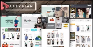 Elegant Fashion Website Template Using Bootstrap 5 - Assyrian