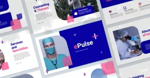 EPulse - Telehealth PowerPoint Presentation Template