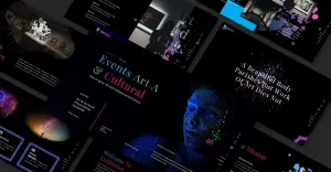 Event Art & Cultural Keynote Template - TemplateMonster