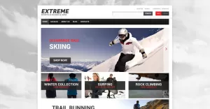 Extreme Sports VirtueMart Template