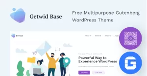 Free Gutenberg WordPress Theme - Getwid Base