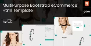 Gem - Multipurpose Responsive Bootstrap eCommerce Html Template
