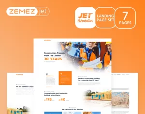 Grandbuild - Construction Company - Jet Elementor Kit