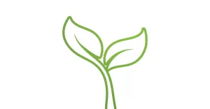 Green eco leaf nature logo template v2 - TemplateMonster