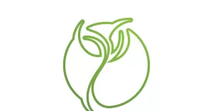 Green eco leaf nature logo template v5 - TemplateMonster