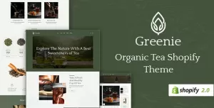 Greenie - Organic Tea & Coffee Store Shopify Theme