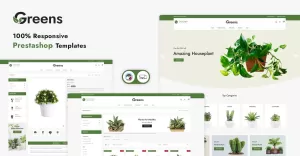Greens - Ecommerce PrestaShop Template - TemplateMonster