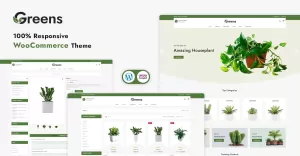 Greens - Responsive WooCommerce Template - TemplateMonster