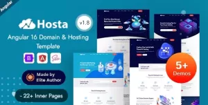 Hosta - Angular 16+ Domain & Hosting Services Template