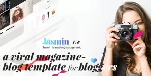 Jasmin - A Viral Magazine & Blog Template