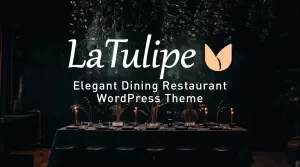 LaTulipe - Elegant Restaurant WordPress Theme - Themes ...