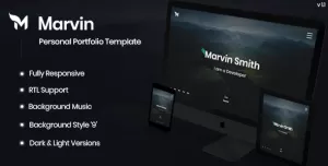 Marvin - Personal Portfolio Template