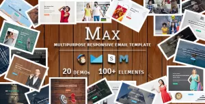 MAX - Multipurpose Responsive Email Pack