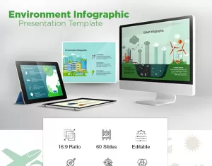 Mega Environment PowerPoint template - TemplateMonster
