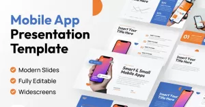 Moby - Mobile App Powerpoint Presentation Template