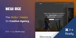 New Age - Creative Agency Joomla 5 Template