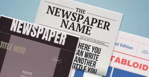 Newspaper Quick Illustrator Pages Templa - TemplateMonster