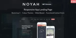 Noyah - App Landing WordPress Theme