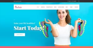 Nutrie - Health Coach WordPress Theme - TemplateMonster