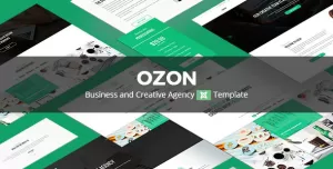 Ozon – Business and Creative Agency Joomla Template