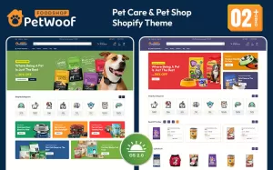 Petwoof Food Shop -  Animal Care Store Multipurpose Responsive Shopify Theme 2.0